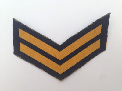 Printed Civil Defence Double Chevron Stripes (Blacked Out Britain)
